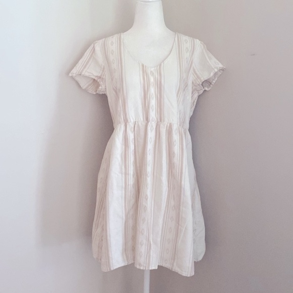 Old Navy southwest neutral colors babydoll dress